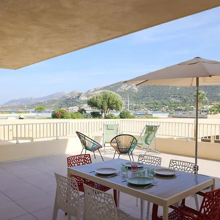 La Balagne , Bord De Mer, Grande Terrasse, Sant'ambroggio Lumio (Corsica)