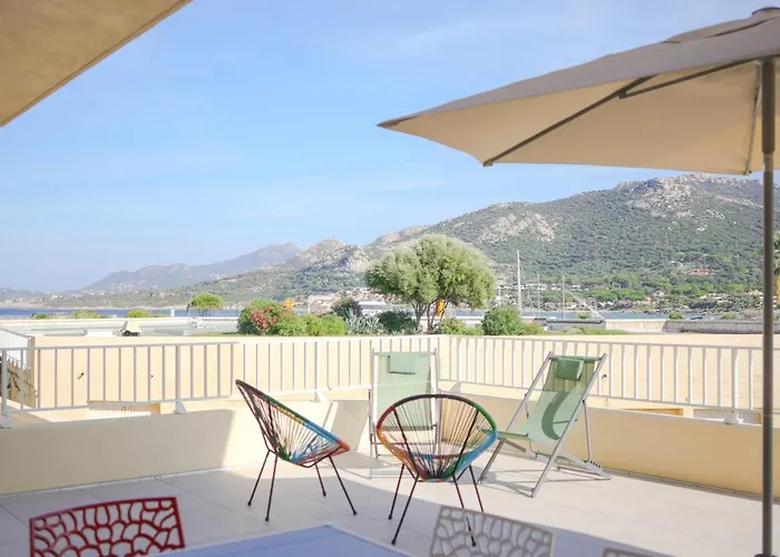 Apartment La Balagne , Bord De Mer, Grande Terrasse, Sant'ambroggio *