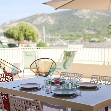 La Balagne , Bord De Mer, Grande Terrasse, Sant'ambroggio 公寓