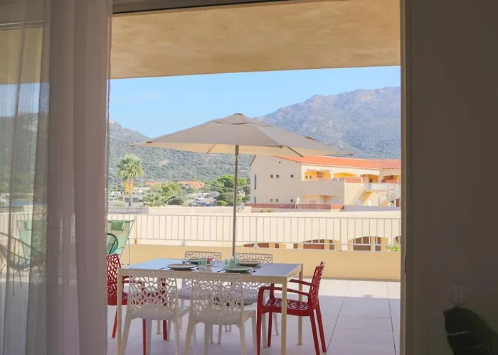 La Balagne , Bord De Mer, Grande Terrasse, Sant'ambroggio Daire