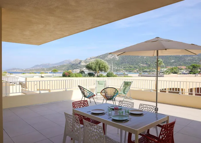 La Balagne , Bord De Mer, Grande Terrasse, Sant'ambroggio Lumio (Corsica)